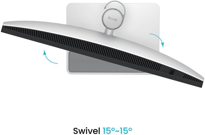 Monitor BenQ MacBook 27" MA270U IPS 4K 60Hz P3 MacBook Pro e MacBook Air USB-C (90W) Display HDR400 image number 5