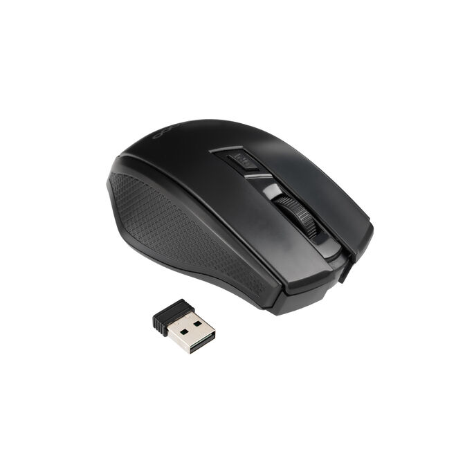 Rat&oacute;n Tooq TQMW-1102-B Wireless 1600DPI Negro image number 1