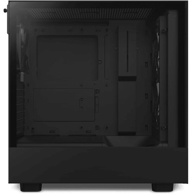 Torre ATX NZXT H5 Flow RGB Negro Cristal Templado image number 1