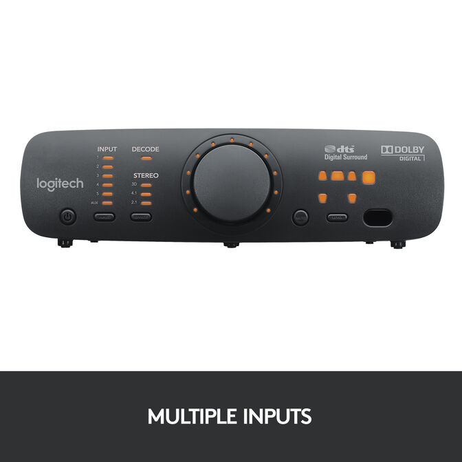 Altavozes Logitech Z906 THX Surround Sound 5.1 1000W Peak/500W RMS Negro image number 9