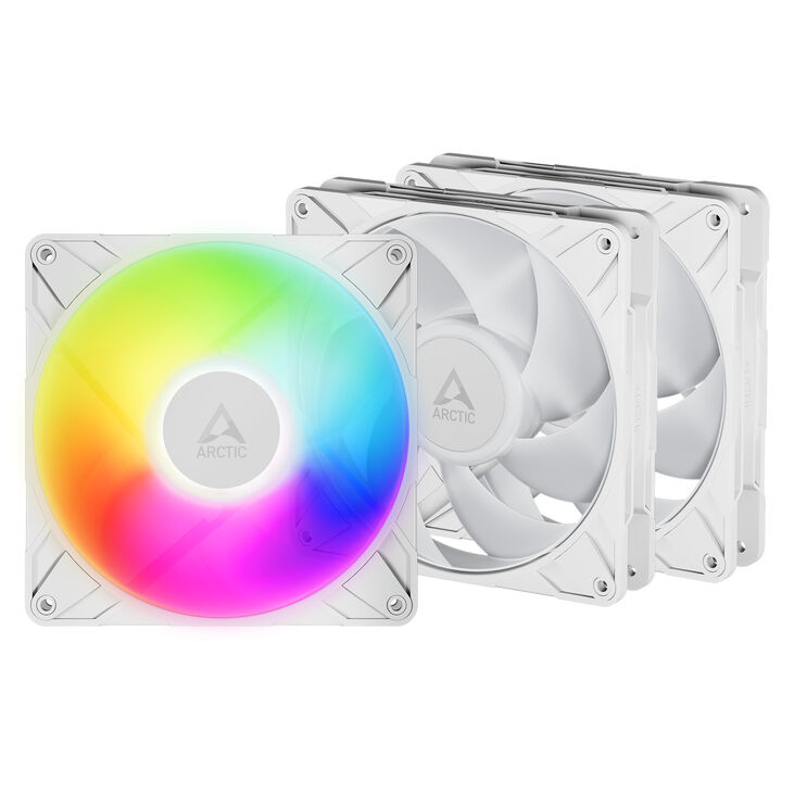 Ventilador Arctic P14 PRO PWM A-RGB 140mm - Negro (Pack 3) - Branco image number 0