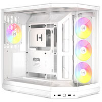 Caja E-ATX Hyte Y50 Vidrio Templado Blanco
