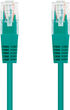 Cable de Red NanoCable RJ45 UTP CAT.5E AWG24 0.5 M Verde image number null