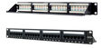 Patch Panel 19" NanoCable 24 Portas RJ45 Cat.6A UTP image number null