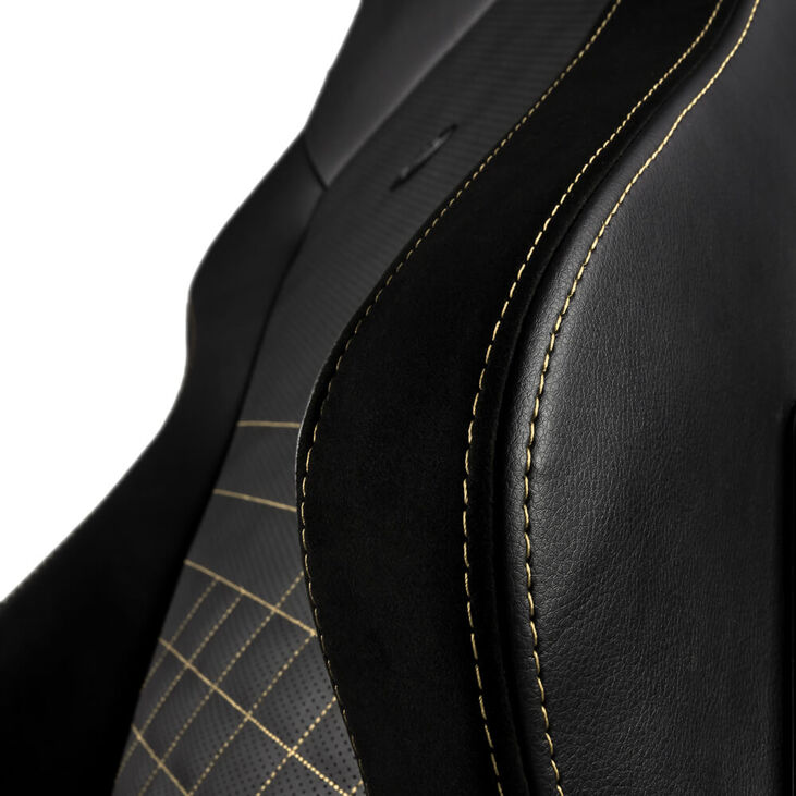 Silla noblechairs HERO - Negro / Dorado image number 2