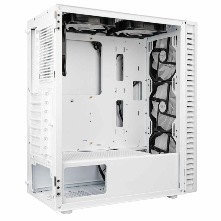 Caja ATX Kolink Observatory HF Glass ARGB Blanco image number 9