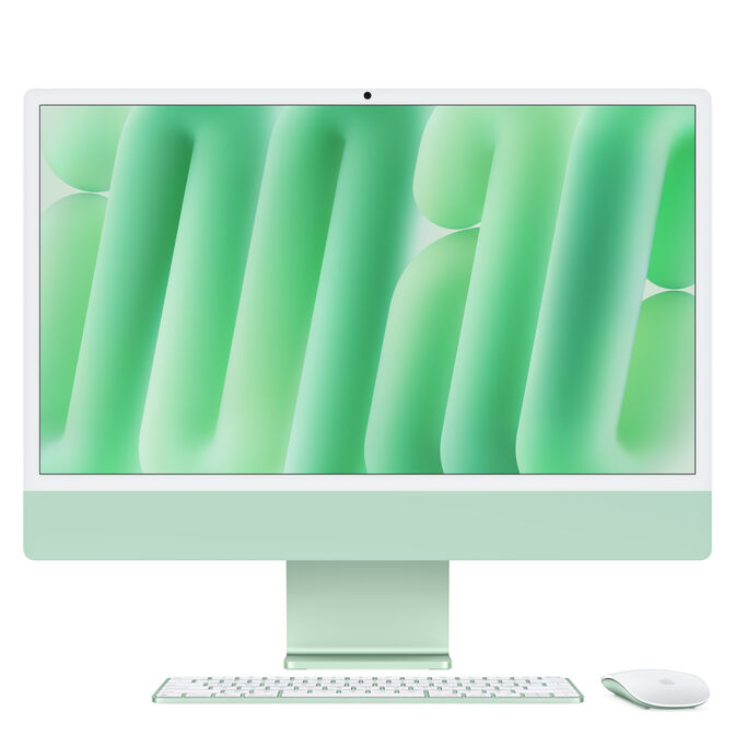 ** B Grade ** All In One Apple iMac M4 24" 10-Cores 16GB RAM 256GB SSD Verde image number 0