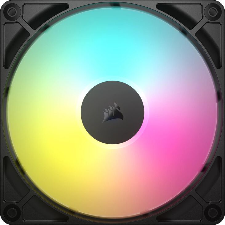 Ventilador Corsair RS140 ARGB PWM Negro 140mm (Pack 2) image number 1