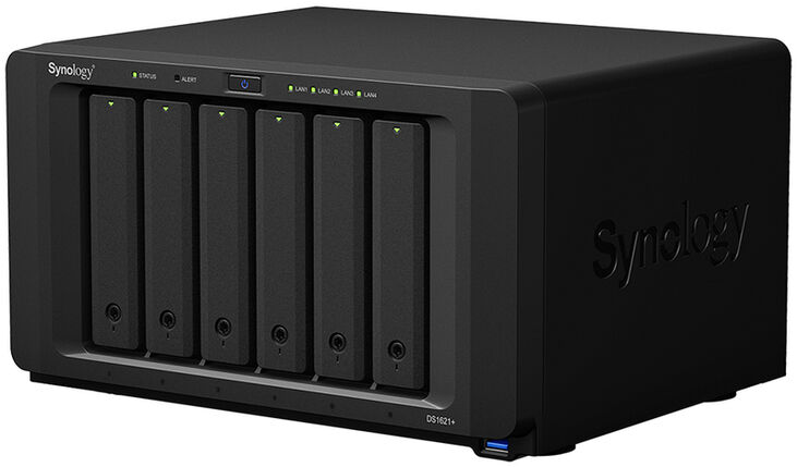 NAS Synology Disk Station DS1621+ - 6 Baías - 2.2GHz 4-core - 4GB RAM image number 4