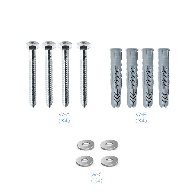 Soporte de Pared Tooq Tilt 3 Pivots 37" a 70" Max. 50kg Negro image number 13