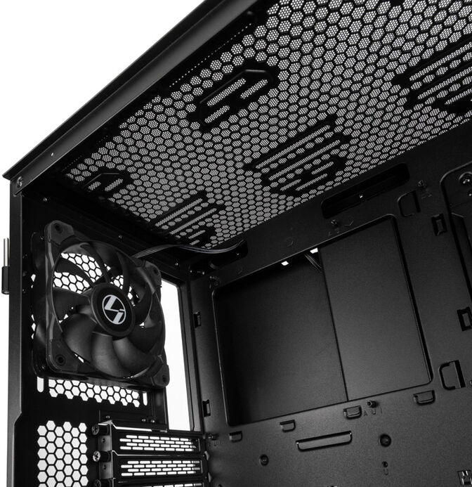 Caja ATX Lian Li Lancool II Mesh C Performance Negra Vidrio Templado image number 9