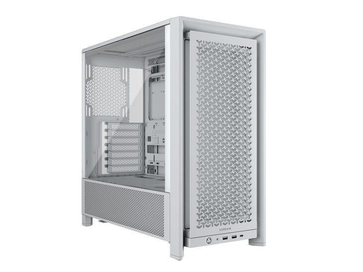 Torre ATX Corsair Frame 4000D Performance Blanco Cristal Templado image number 0