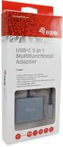 Adaptador Equip USB-C 5-in-1 Multiport PD 100W Gris image number null