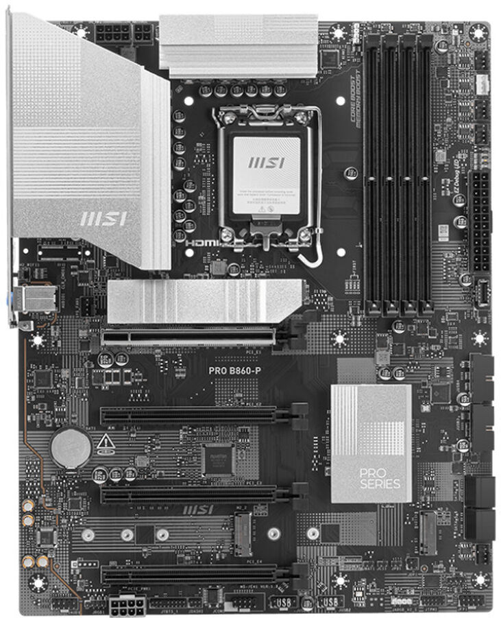 Placa Base MSI PRO B860-P image number 1
