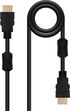 Cable HDMI V1.4 HEC NanoCable USB-A M/M 3 M c/Ferrite image number null