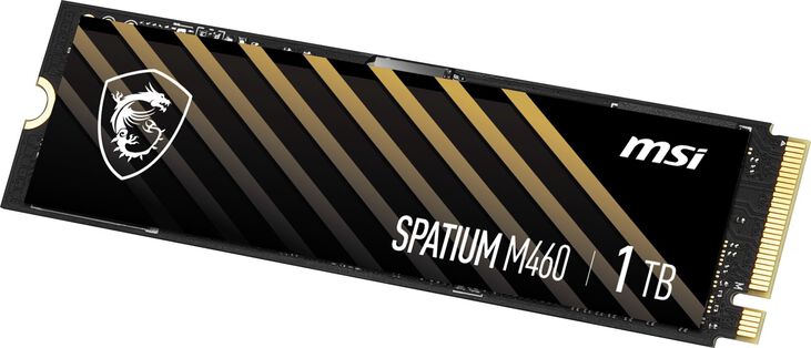 SSD MSI SPATIUM M460 1TB Gen4 M.2 NVMe (5000/4500MB/s) image number 3