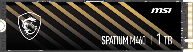 SSD MSI SPATIUM M460 1TB Gen4 M.2 NVMe (5000/4500MB/s) image number 1