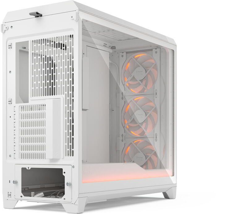 Torre E-ATX Fractal Design Meshify 3 XL Ambience Pro RGB Blanca TG Clear Tint image number 8