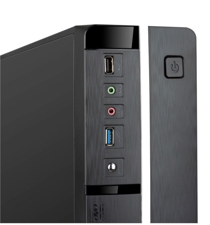 Caja Mini-ITX Tooq C/Fuente Alimentaci&oacute;n 500W Negro image number 2