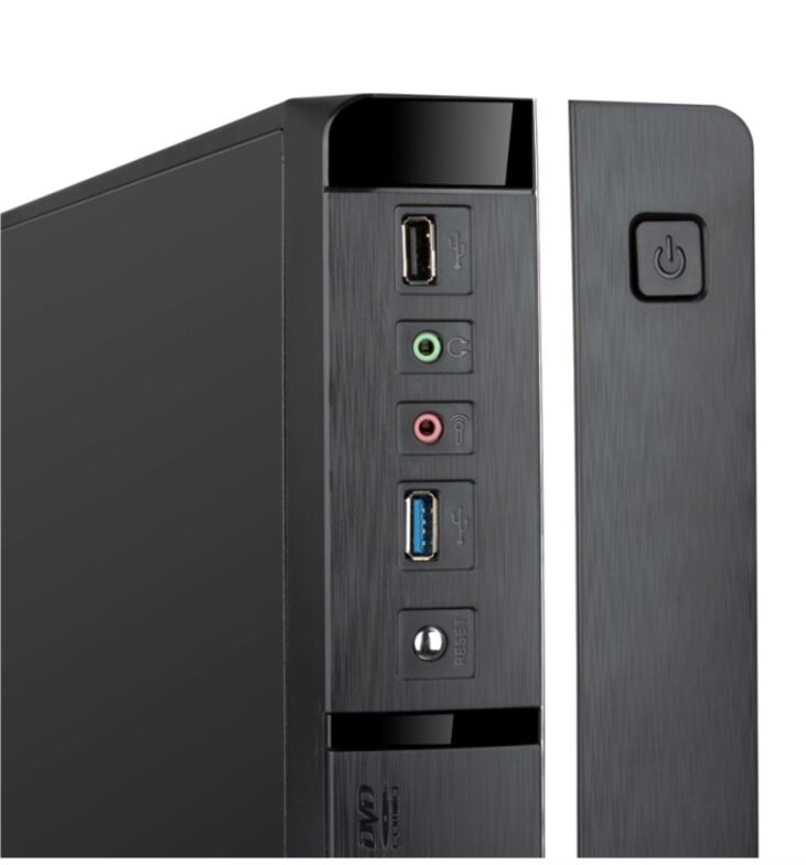 Caja Mini-ITX Tooq C/Fuente Alimentación 500W Negro image number 2