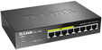 D-Link DGS-1008P/E switch No administrado L2 Gigabit Ethernet (10/100/1000) Energ&iacute;a sobre Ethernet (PoE) Escritorio Negro image number null