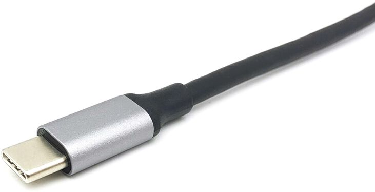Adaptador Equip USB-C 5-in-1 Multiport PD 100W Gris image number 2
