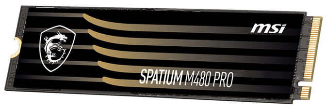 SSD MSI SPATIUM M480 Pro 1TB Gen4 M.2 NVMe (7400/6000MB/s) image number 2