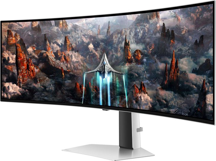 Monitor Curvo Samsung Odyssey G9 49" G93SC OLED DQHD 240Hz 0.03ms image number 2