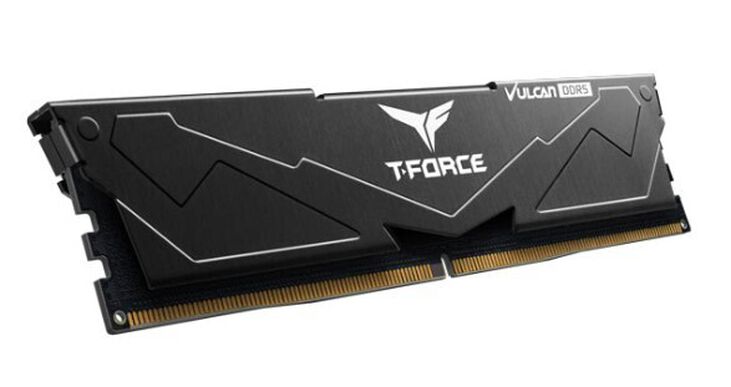 Team Group Kit 64GB (2 x 32GB) DDR5 5200MHz Vulcan Negro CL40 image number 3