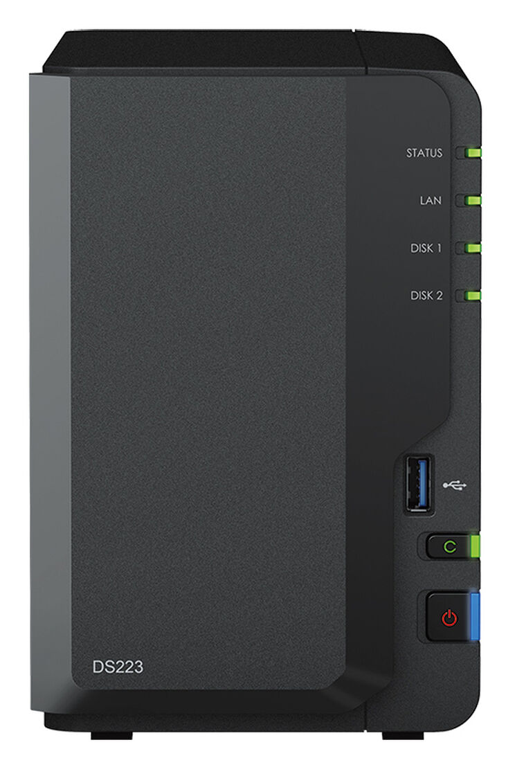 NAS Synology Disk Station DS223 - 2 Baías - 1.7GHz 4-core - 2GB RAM image number 5