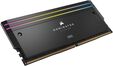 Corsair Kit 64GB (2 x 32GB) DDR5 6000MHz Dominator Titanium RGB Black CL30 image number null