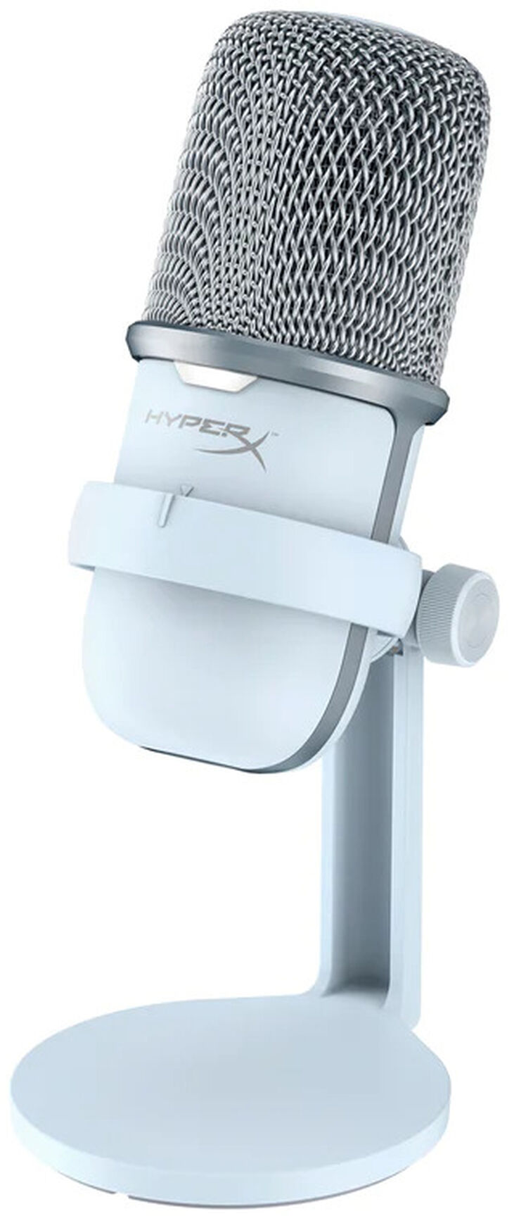 Micrófono HyperX SoloCast StandalONE USB Blanco image number 4