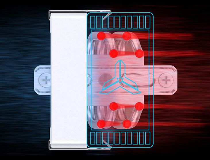 Jonsbo CR-1400 EVO Procesador Refrigerador de aire 9,2 cm Blanco 1 pieza(s) image number 23