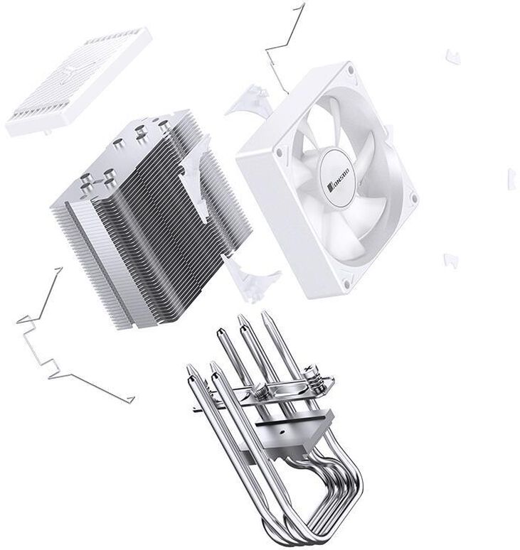 Jonsbo CR-1400 EVO Procesador Refrigerador de aire 9,2 cm Blanco 1 pieza(s) image number 21