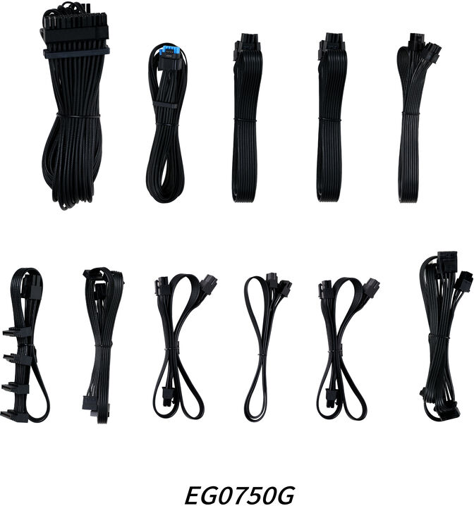 Fuente Modular Lian Li Edge 750W 80+ Gold Negra image number 6