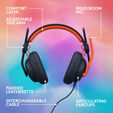 Headset Logitech Zone Learn USB-C Azul image number null