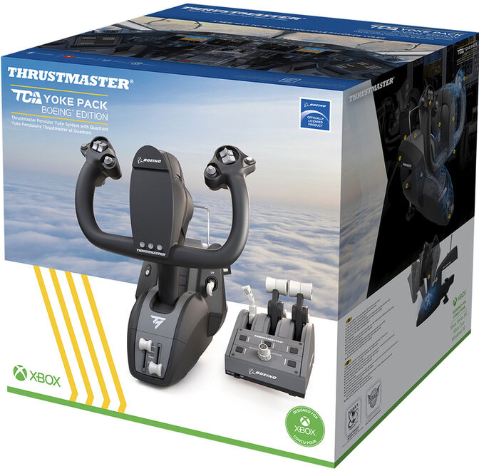 Manche + Quadrante Yoke Pack Thrustmaster TCA Boeing Edition - PC image number 5