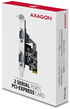 Adaptador PCIe AXAGON PCEA-S2N com 2x Puertas Série - ASIX A image number null