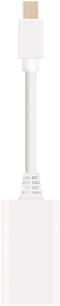 Adaptador NanoCable Mini DisplayPort M para HDMI F 15 CM Blanco