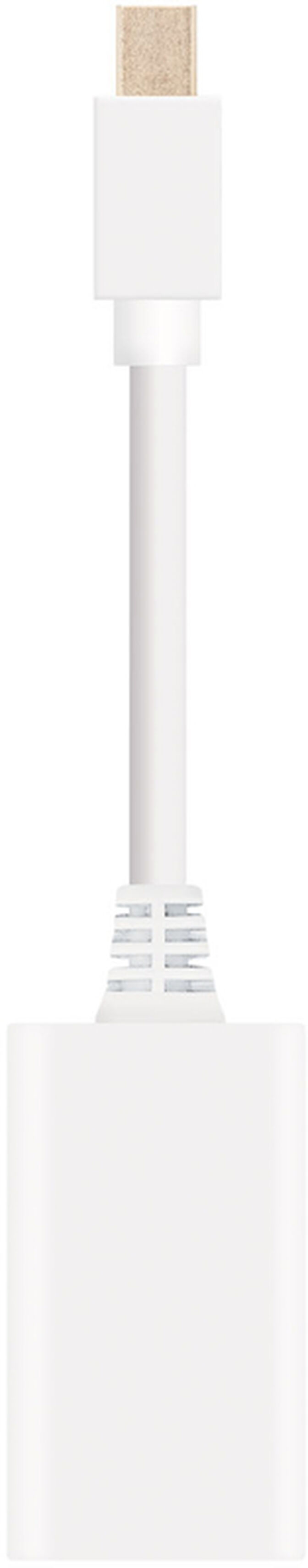 Adaptador NanoCable Mini DisplayPort M para HDMI F 15 CM Blanco image number 0