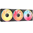 Ventilador Corsair iCUE Link LX360 RGB PWM Negra 120mm (Pack 3) image number null