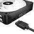 Ventilador Corsair iCUE Link QX120 RGB PWM Negro 120mm (Expansion Kit) image number null