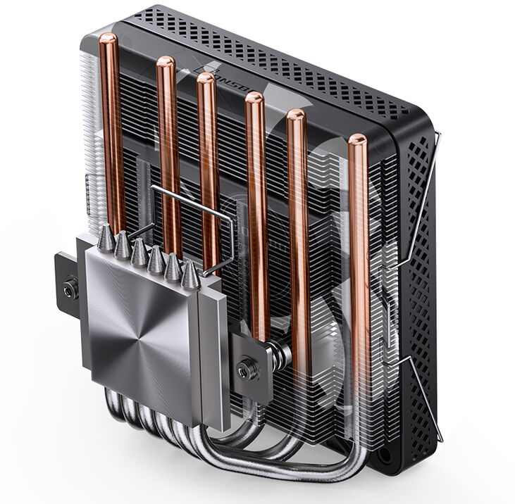 Ventilador CPU Jonsbo HP-600 LS Preto 120mm image number 5