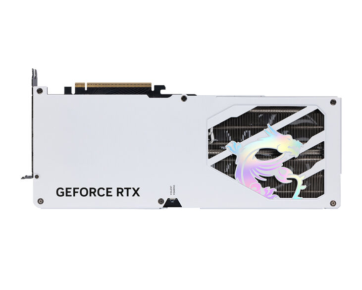 Tarjeta Gráfica MSI GeForce® RTX 5080 GAMING TRIO OC White 16GB GDDR7 DLSS4 image number 3
