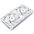 Ventilador NZXT F280X Perfomance RGB Single-Frame Blancas - Duplo Vent&iacute;lador 140mm (280mm) image number null