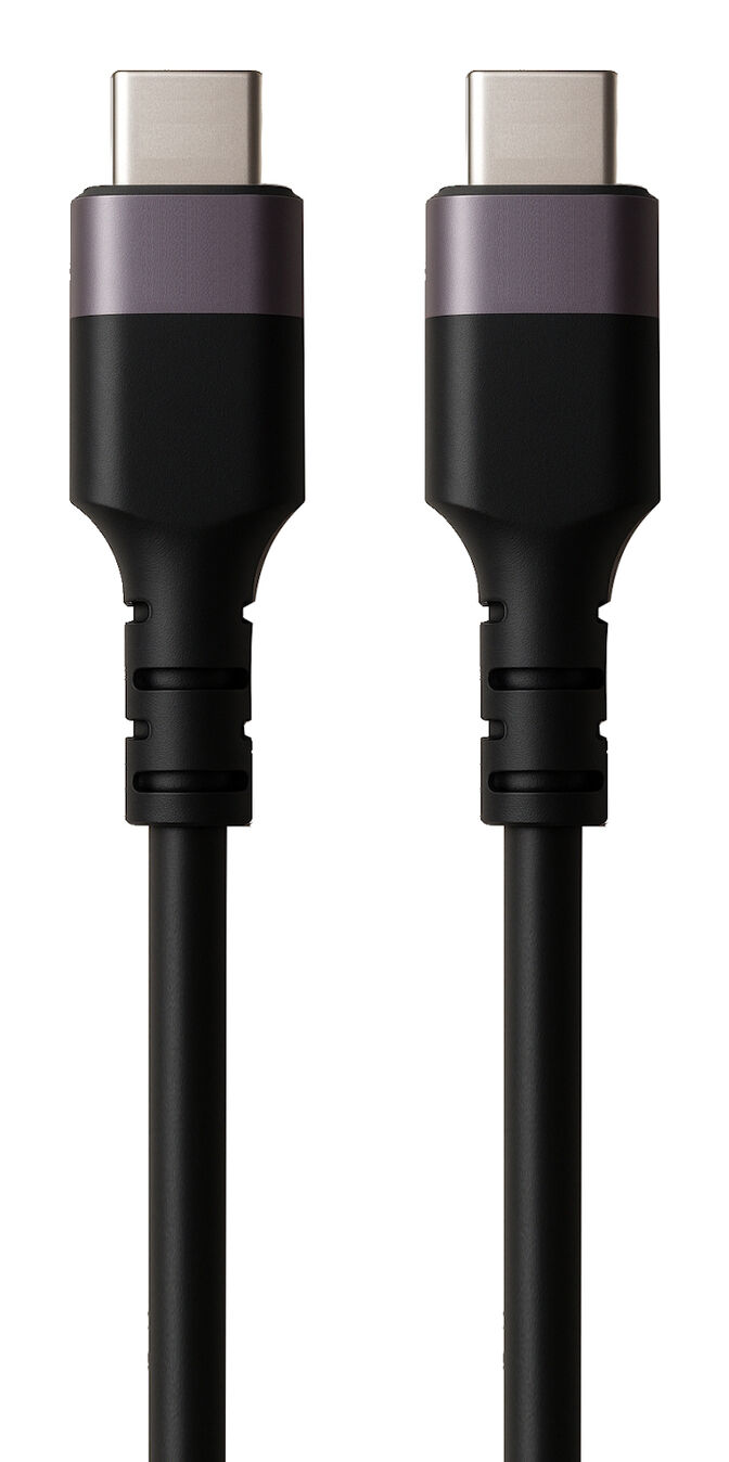 Cabo USB-C Ewent EC1096 PD60W 10Gbps 2m Preto image number 0