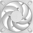 Ventilador Fractal Design Momentum 12 120mm 2200RPM 4 Pinos PWM Blanco image number null