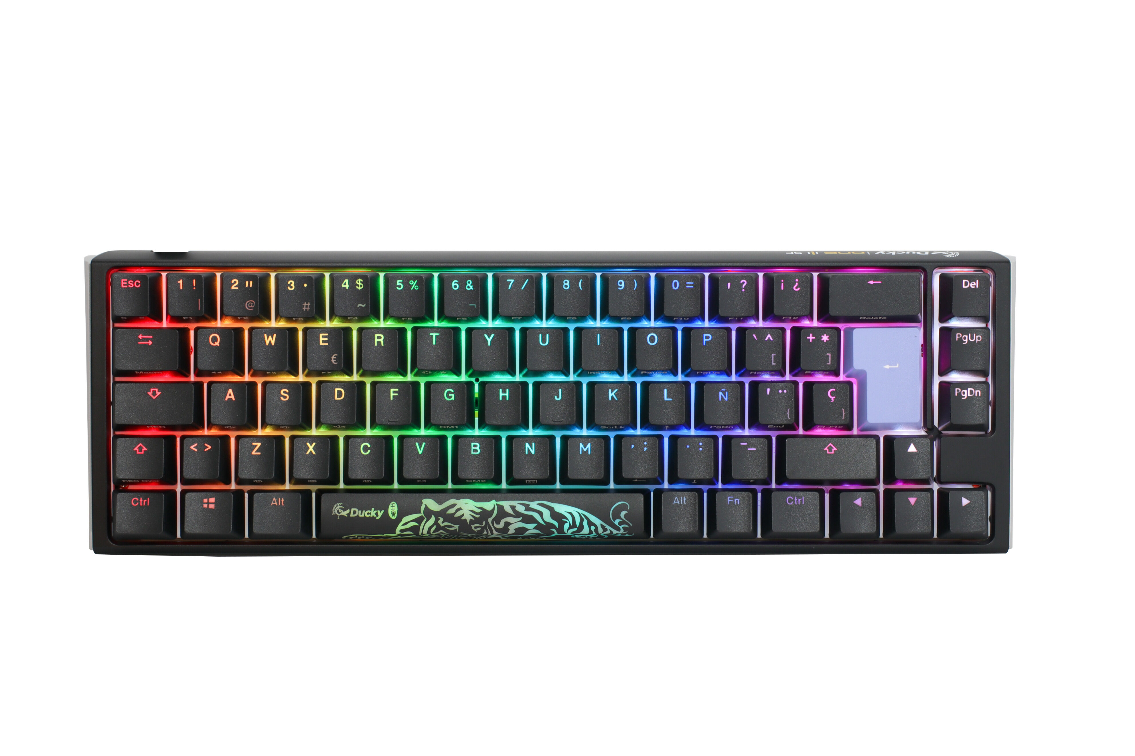 Teclado Mec&aacute;nico Ducky ONE 3 Classic SF 65% RGB MX-Brown (ES)