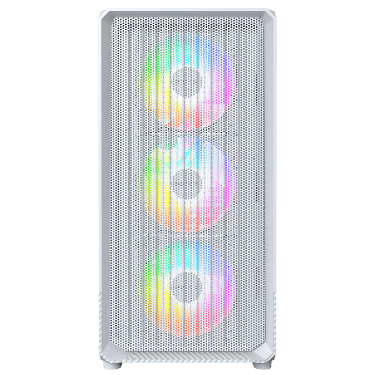 Caixa Micro-ATX Montech X5M ARGB Branco image number 4