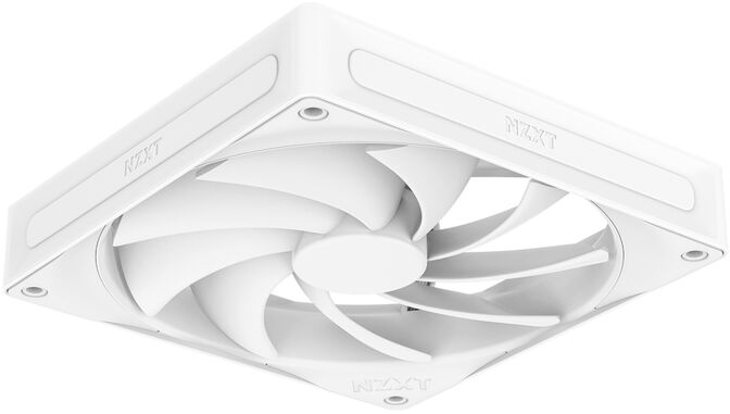 Ventilador NZXT F140 Q QUIET AIRFLOW V2 140mm - Single Pack Blancas image number 3